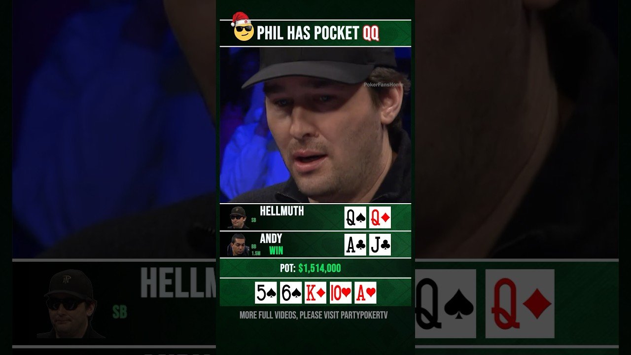 Você está visualizando atualmente Phil Hellmuth has Pocket Queens #poker