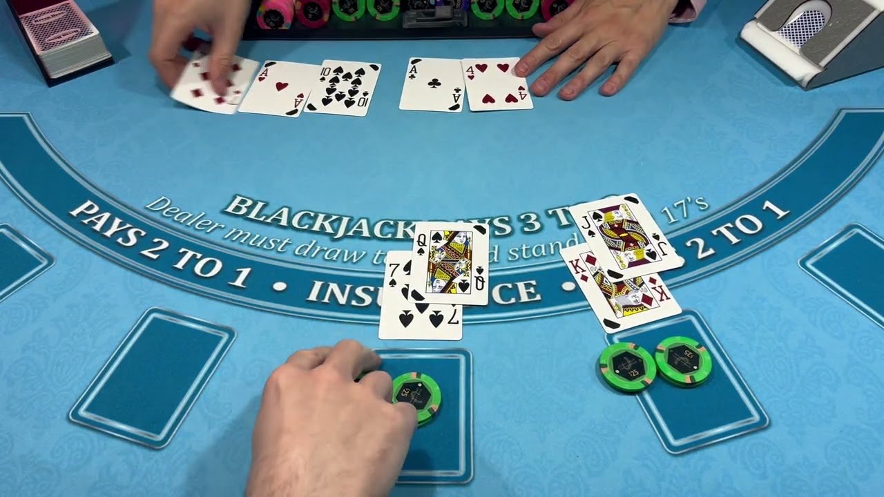 Você está visualizando atualmente BLACKJACK $1,500 BUY IN 6 DECK SESSION